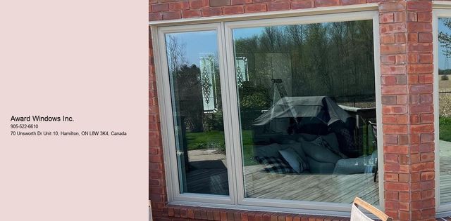 Award Windows Inc.- patio doors Hamilton